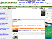 Tablet Screenshot of makina2el.com